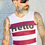 "Hello Pink" Cycling Short-sleeved Quick-drying, Breathable and Comfortable