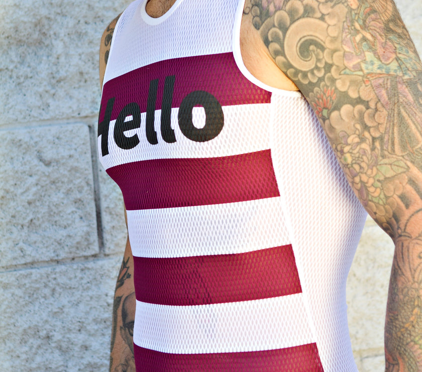 "Hello Pink" Cycling Short-sleeved Quick-drying, Breathable and Comfortable