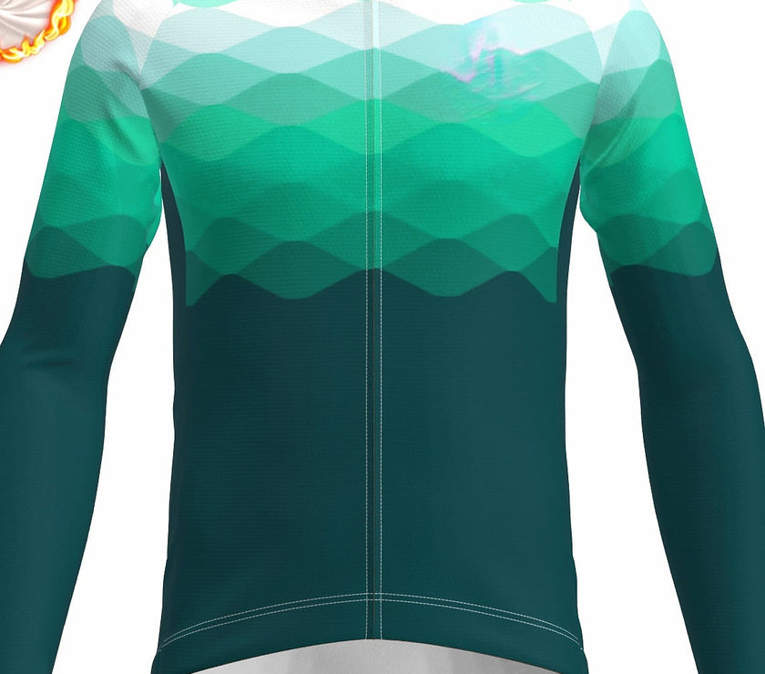 Grams Men's Long Sleeve Cycling Jersey