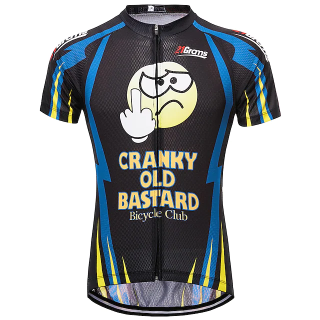 Novelty Funny Men's Short Sleeve Cycling Jersey