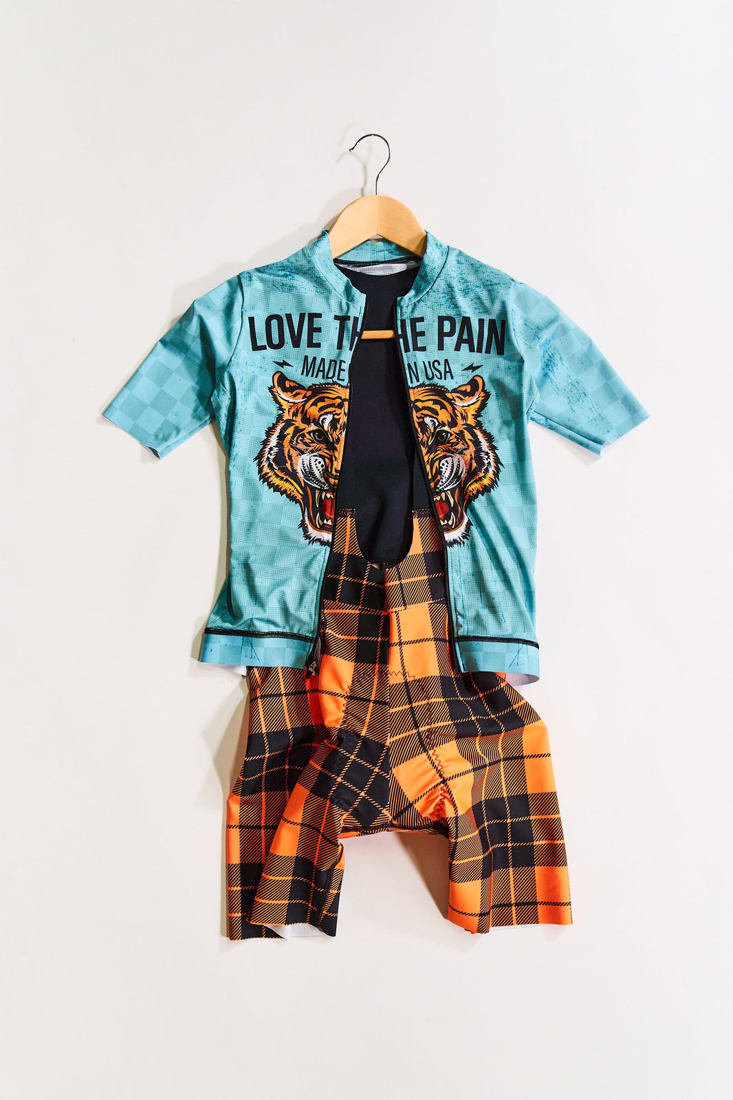 Classic Tiger Head Riding Series Short Sleeves and Suits