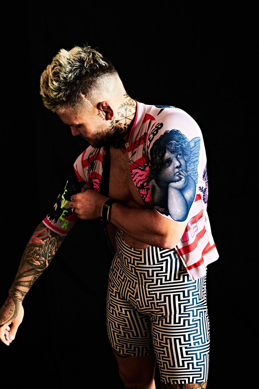 Unique Pattern Design Does Not Bump Into Shirt Series Professional Quick-drying Riding Suit