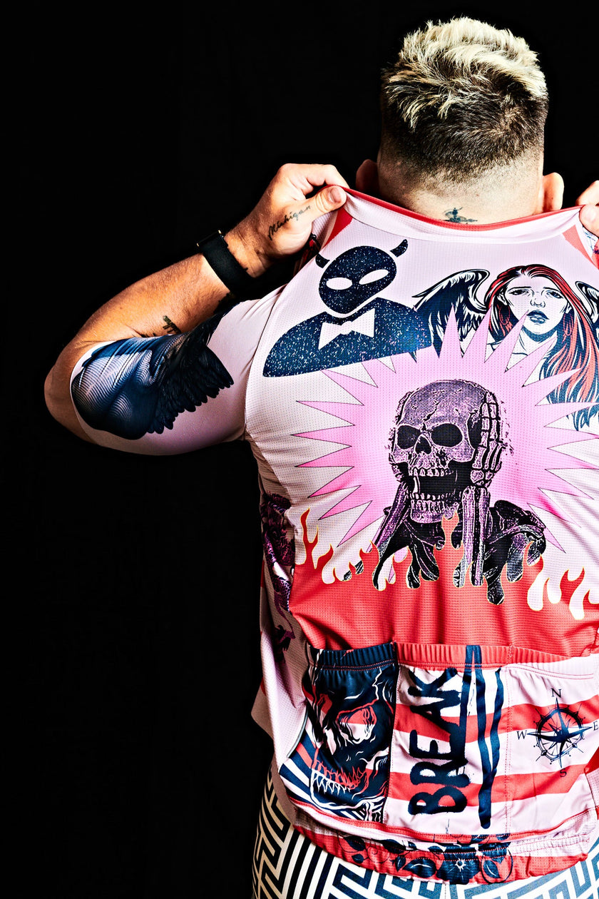 Unique Pattern Design Does Not Bump Into Shirt Series Professional Quick-drying Riding Suit