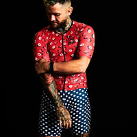 Floral Unique Style Breathable and Quick-drying Professional Cycling Suit