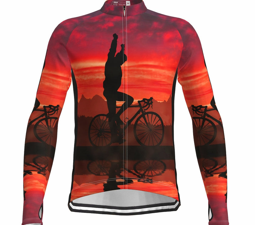 Grams Men's Long Sleeve Cycling Jersey
