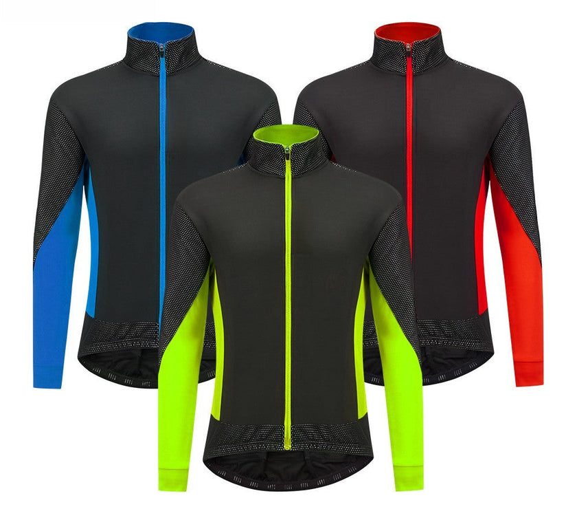 Autumn and Winter Cycling Warm Long Sleeve Jacket