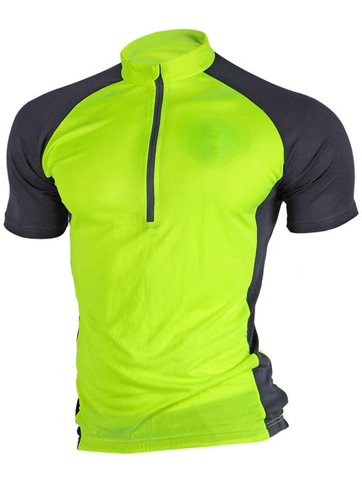 Men's Short Sleeve Cycling Jersey Summer Mesh