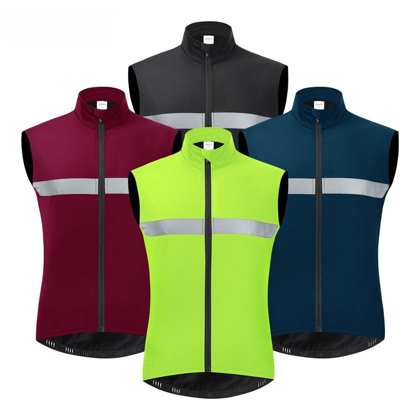 Fleece Wind Proof Warm Cycling Vest
