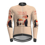 Men's Long Sleeve Cycling Jersey e Bird Winter