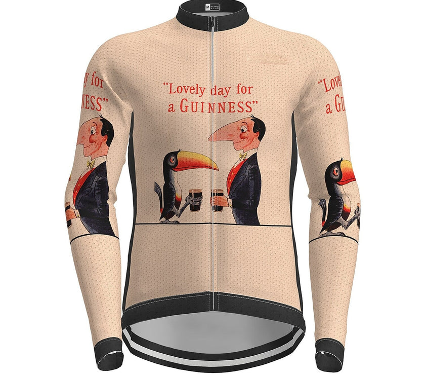 Men's Long Sleeve Cycling Jersey e Bird Winter