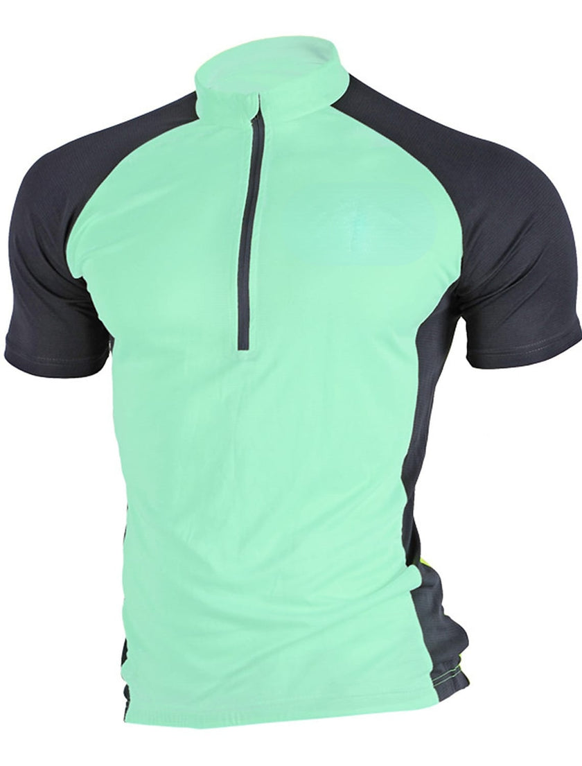 Men's Short Sleeve Cycling Jersey Summer Mesh