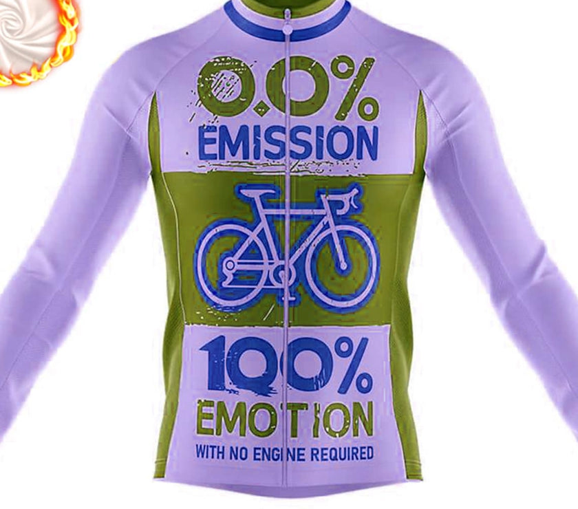 Grams Men's Long Sleeve Cycling Jersey