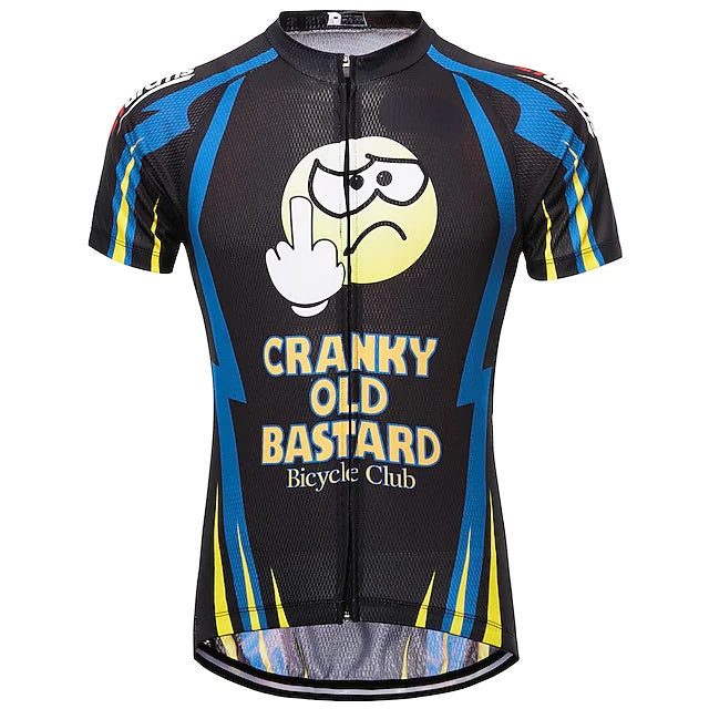 Novelty Funny Men's Short Sleeve Cycling Jersey