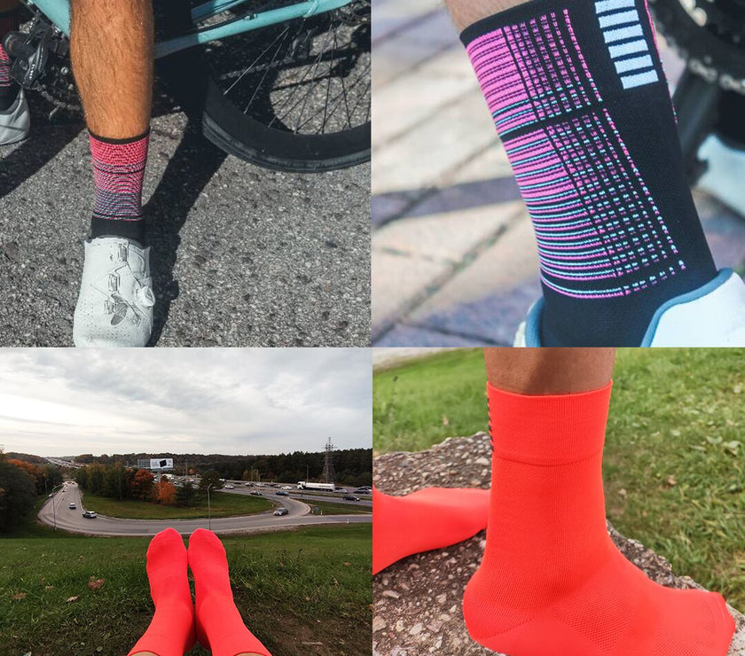 Professional Sports Cycling Socks Outdoor 9 Color