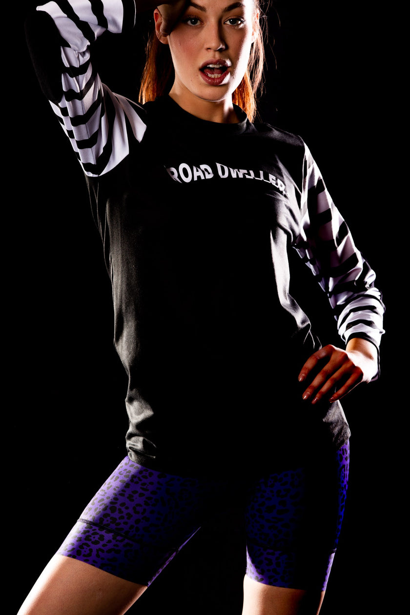 "3/4" Sun Protection Design Sports Cycling Suit