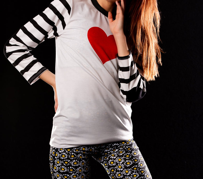 "Sweetheart 3/4" Sun Protection Loose Cycling Suit