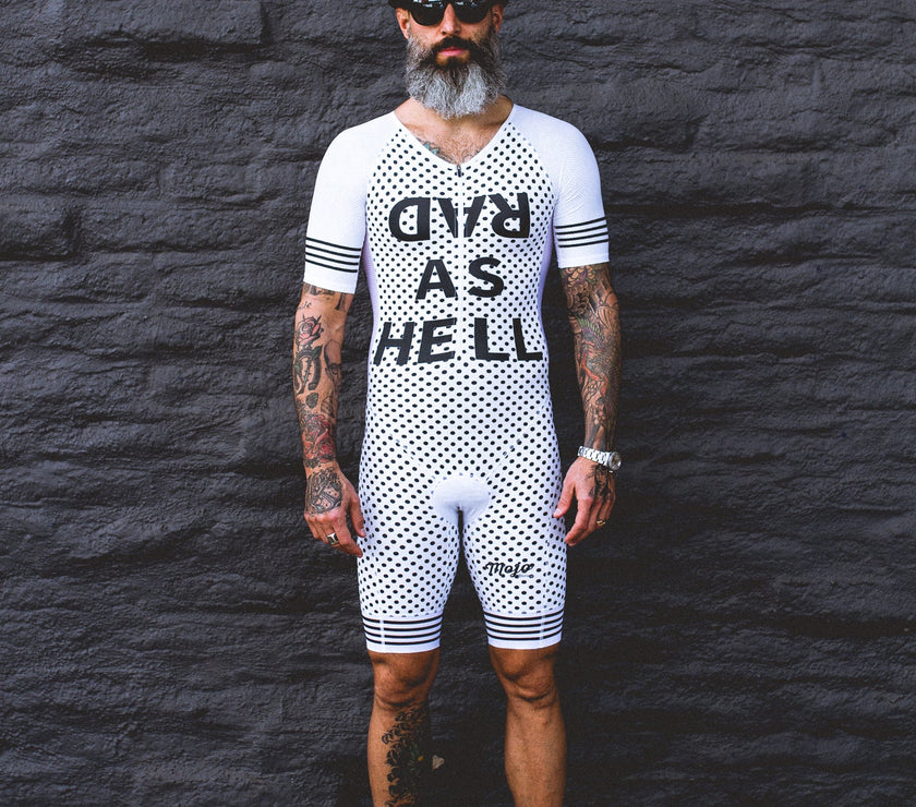 "White Dots” Speedstream Race Suit