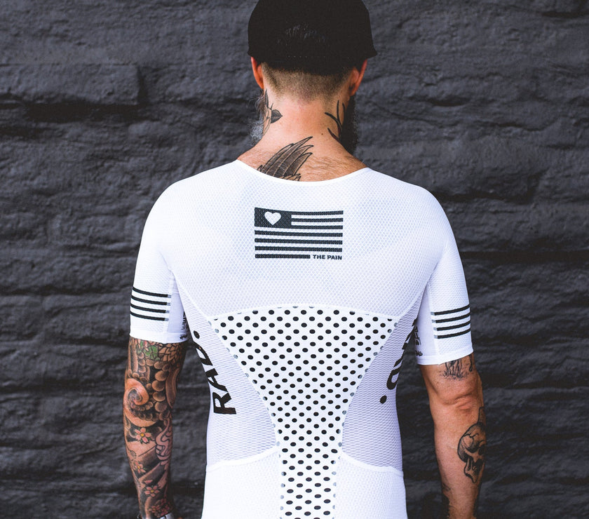 "White Dots” Speedstream Race Suit
