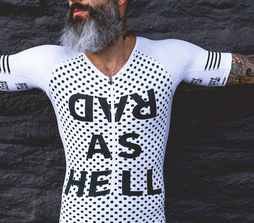 "White Dots” Speedstream Race Suit
