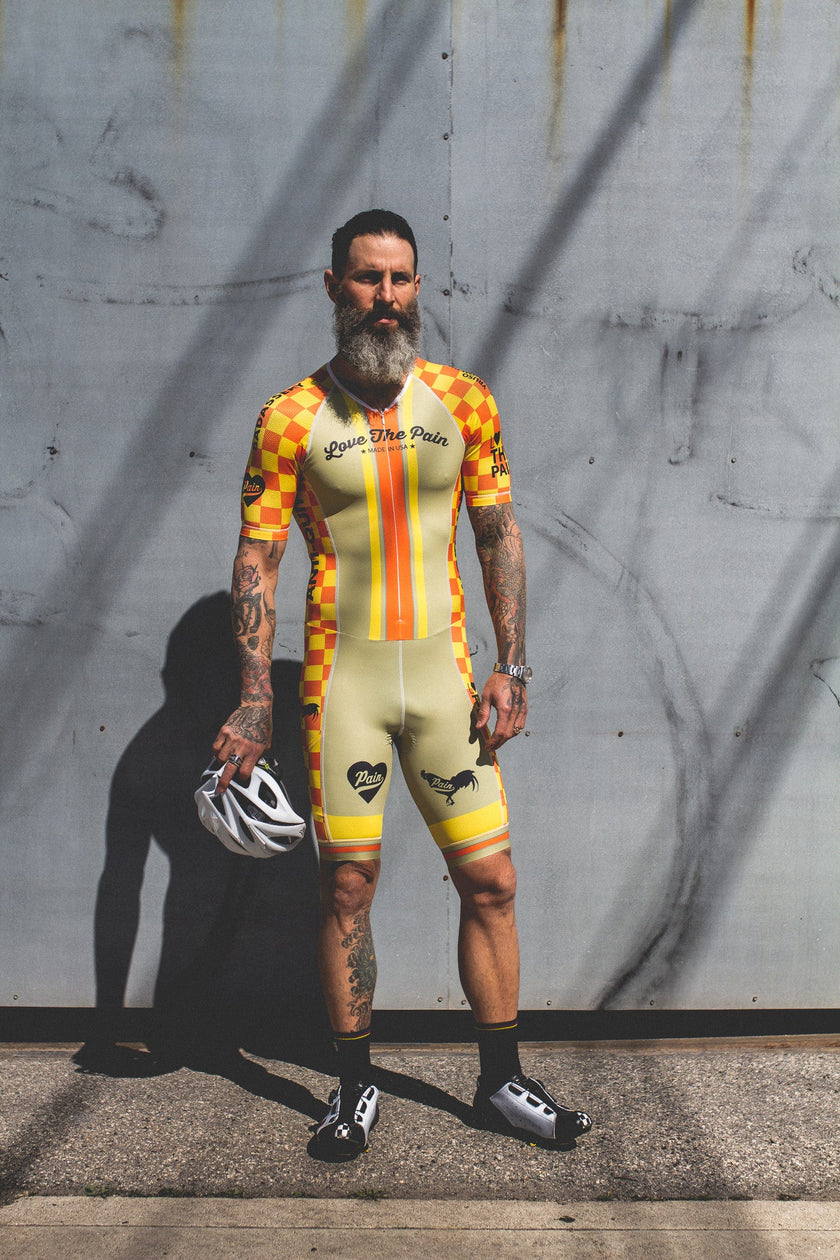 "Golden Delicious" Aero Race Suit
