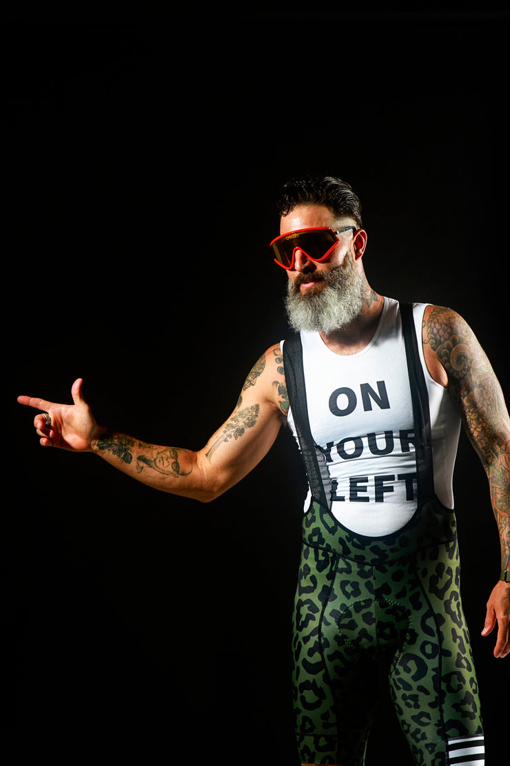 Cool Leopard Print Premium Fabric Quick Dry Cycling Suit