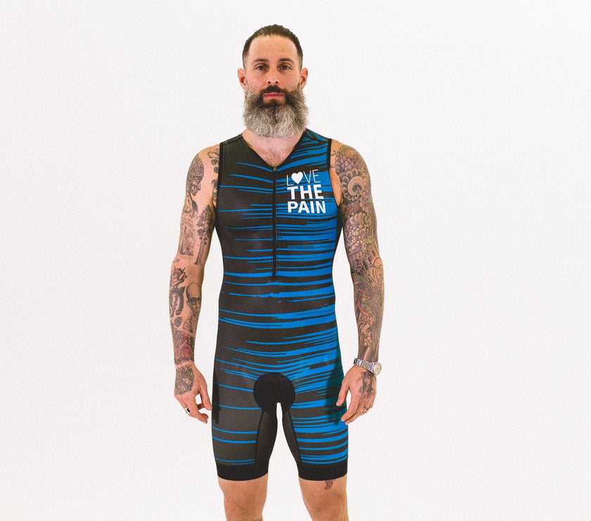 "Warp" Sleeveless Suit