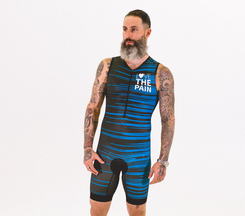 "Warp" Sleeveless Suit