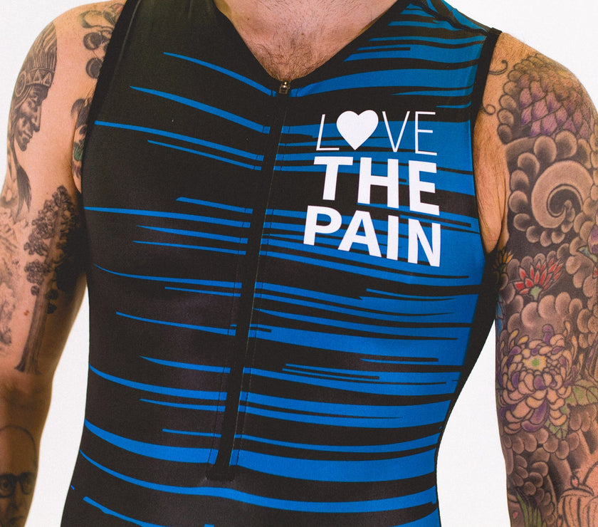 "Warp" Sleeveless Suit