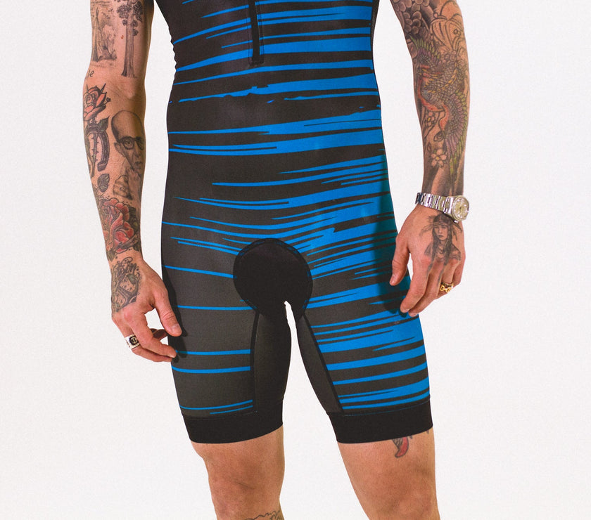 "Warp" Sleeveless Suit