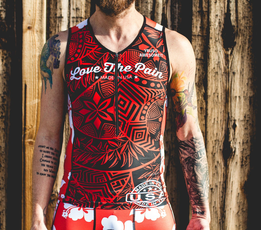 "Island Vibe" Men's Sleeveless Tops