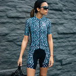 'Blue Cheetah' Collection Women's Cycling Wear