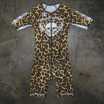 "Hot Rod Leopard" Unzip Race Suit