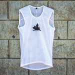 Flying Piggy Pattern Breathable Mesh Short Sleeves