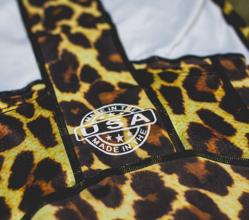 "Hot Rod Leopard" Unzip Race Suit