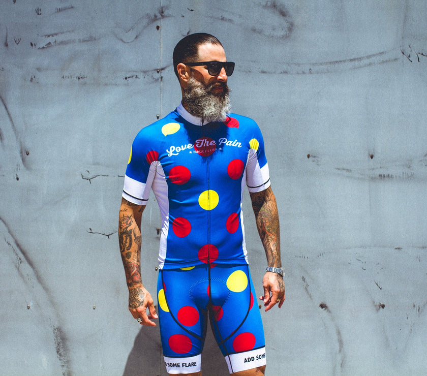 "LOVE THE PAIN" Series Cycling Suits