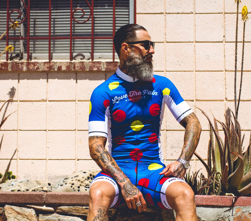 "LOVE THE PAIN" Series Cycling Suits