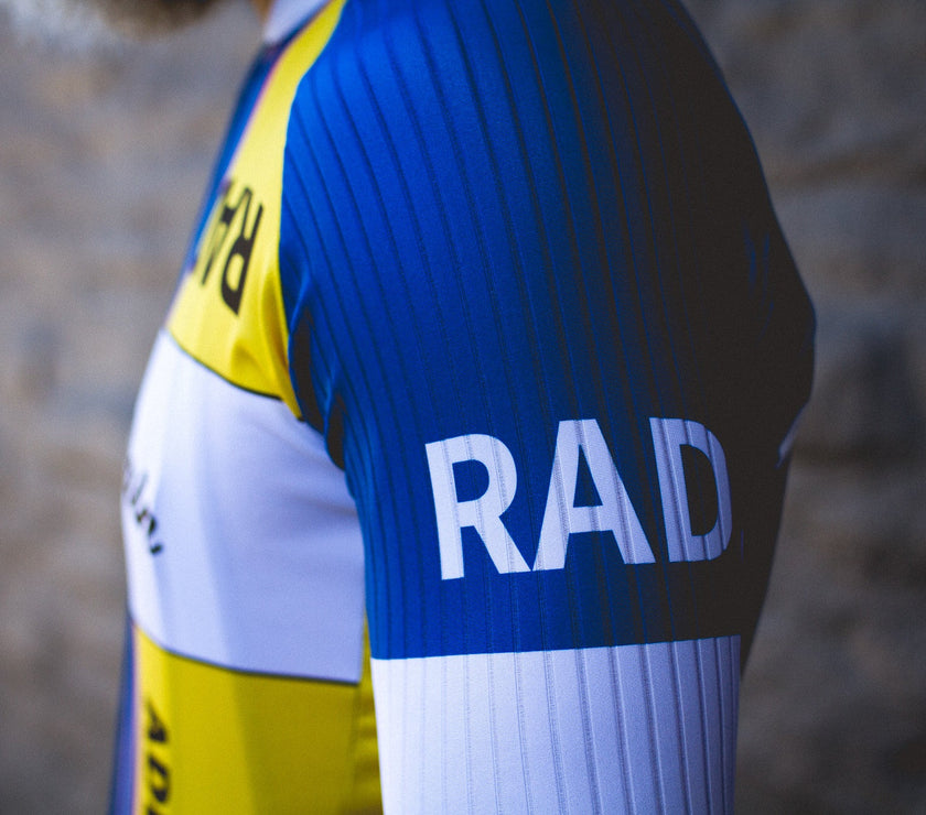 Jersey Style Professional Two-color Cycling Jersey (men)