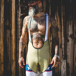 Olive Green Premium Fabric Breathable and Quick-drying Professional Cycling Shorts