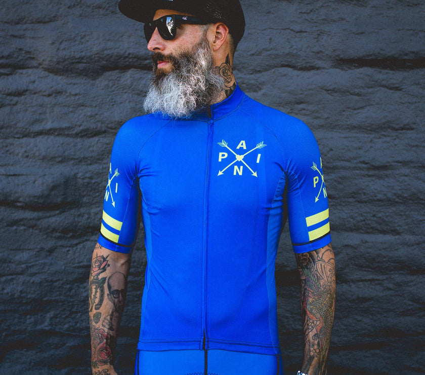 Blue Double Arrow Professional Riding Top