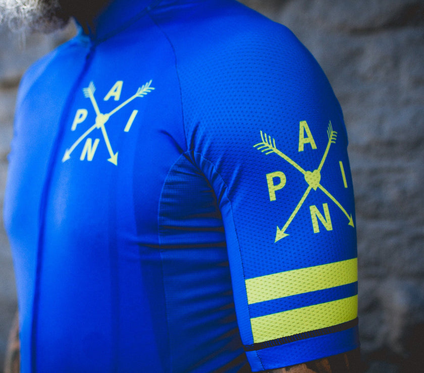 Blue Double Arrow Professional Riding Top