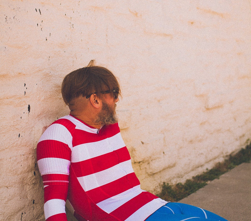 Black and Red Striped Suit Cycling Clothing High-grade Fabric Professional Sunscreen Quick-drying -top- short sleeve