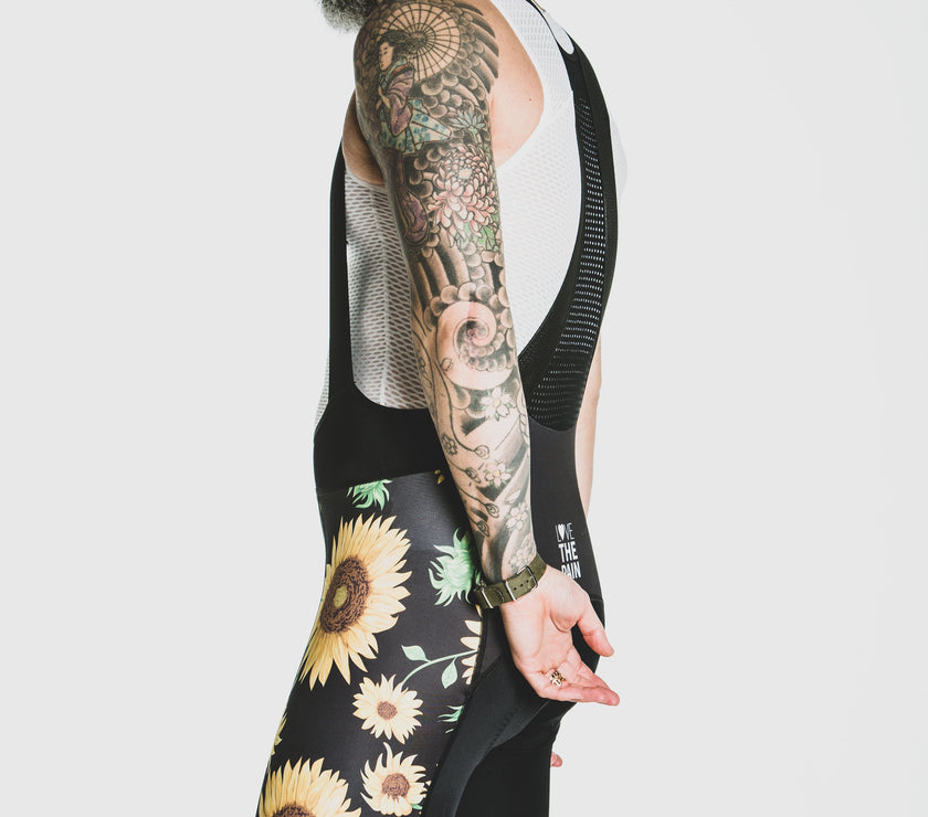 Sunflower Quick Dry Cycling Suit