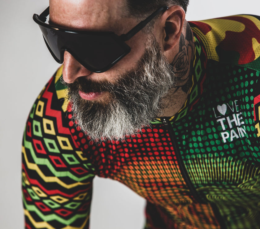 "Rasta" Aero Race Jersey-TOP