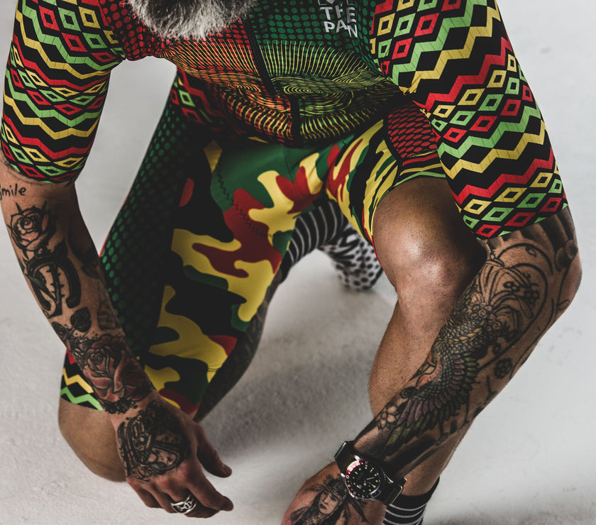 "Rasta" Aero Race Jersey-TOP