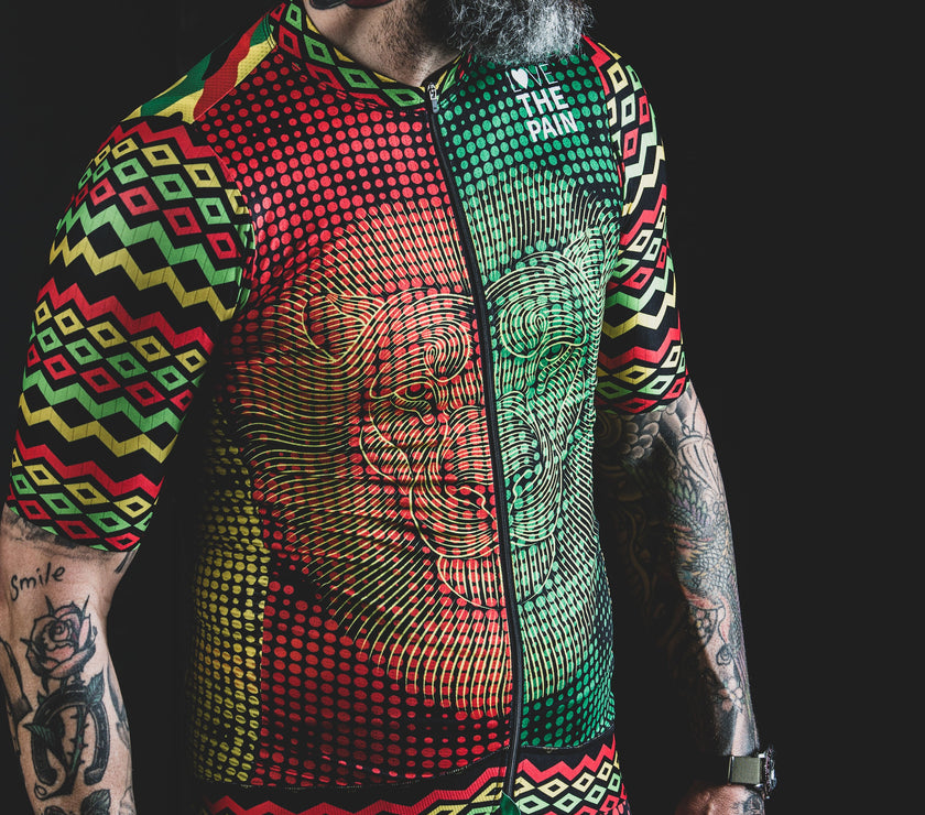 "Rasta" Aero Race Jersey-TOP