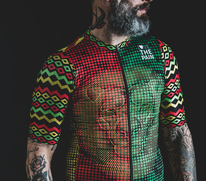 "Rasta" Aero Race Jersey-TOP