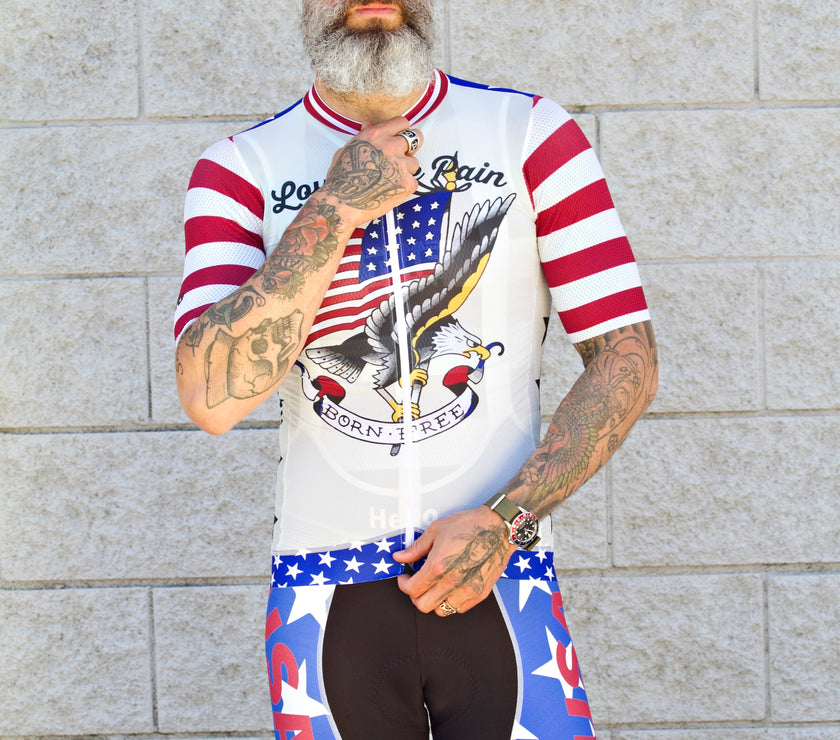 National Flag Series Cycling Clothing Suit Professional Quick-drying Breathable