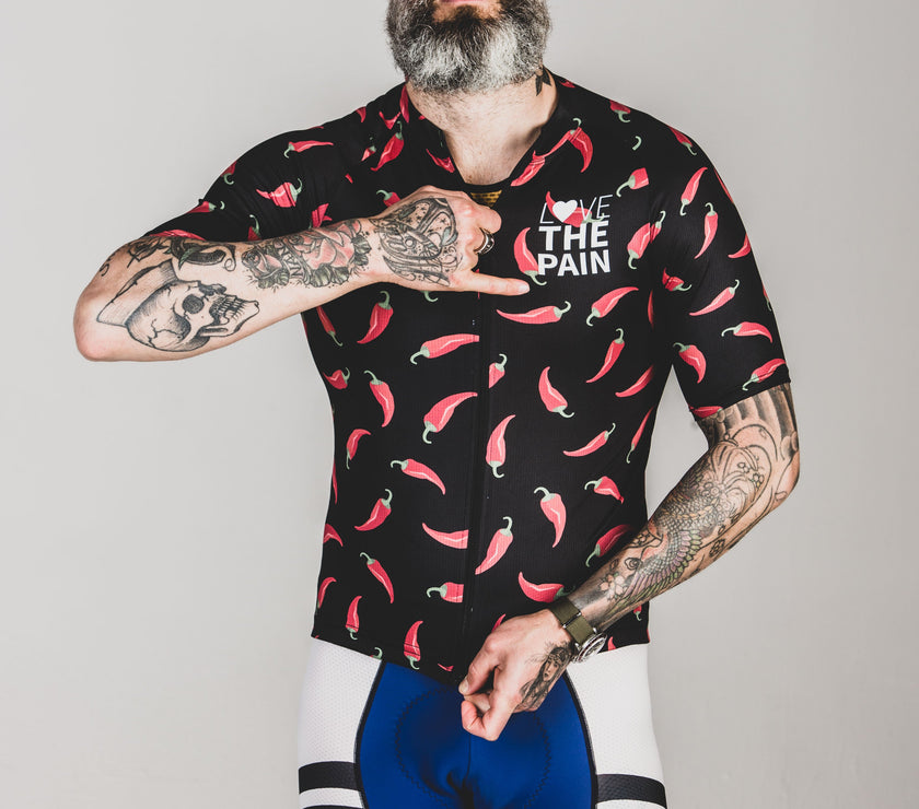 "Chili" Spring and Summer Professional Cycling Wear Road Competition