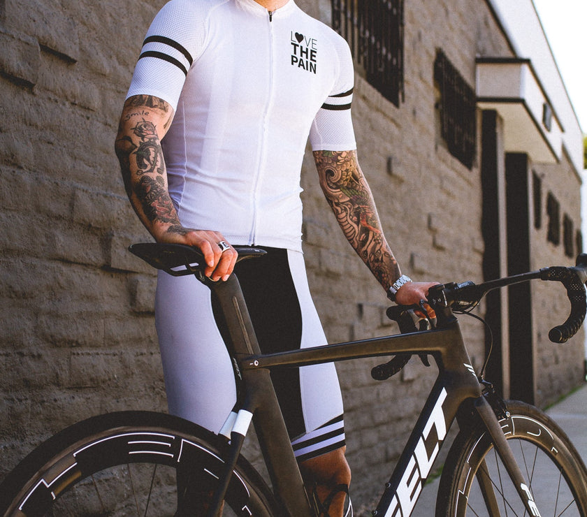 Cycling Suit Cycling Shirt Black and White Atmosphere