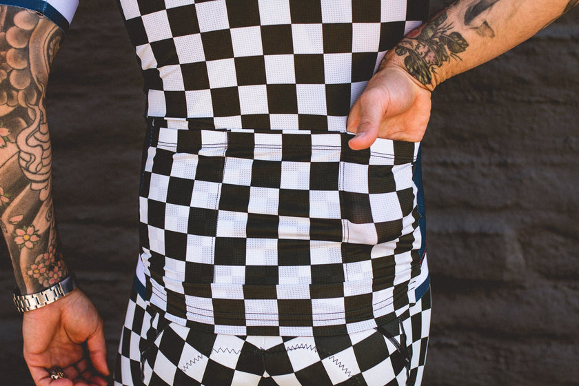 Checkerboard Pro Cycling Apparel Mountain Slim Cycling Gear